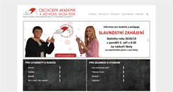 Desktop Screenshot of oa-pisek.cz